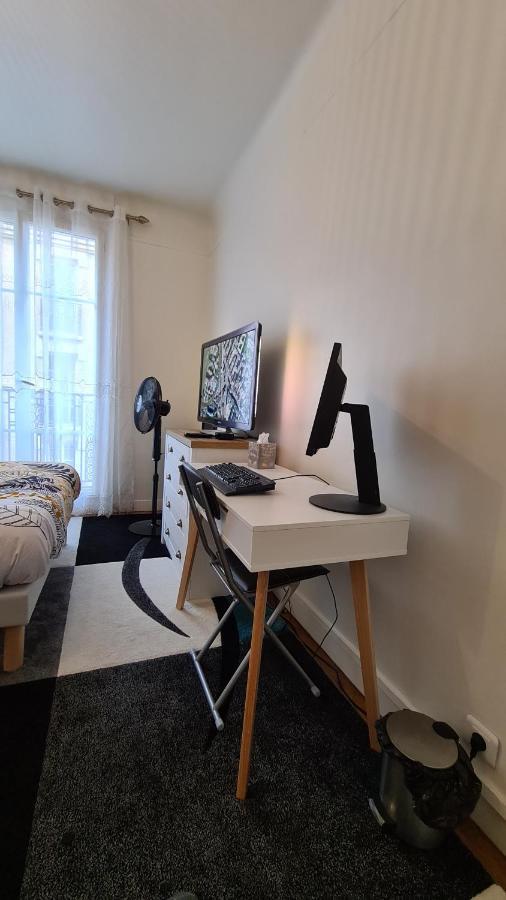 Residence Cosy, Chambre Privee Non Mitoyenne Avec Serrure Dans Un Appartement De 50 M Carres Bois-Colombes Exteriör bild